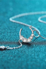 Star & Moon Moissanite Necklace - 808Lush