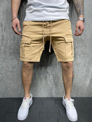 casual multi-pocket men cargo shorts - 808Lush