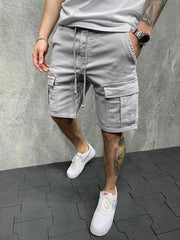 casual multi-pocket men cargo shorts - 808Lush