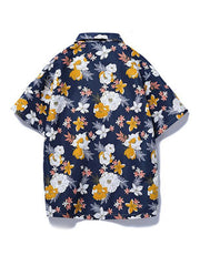 Men shirt Hawaiian short-sleeved - 808Lush