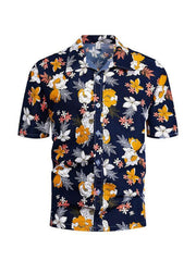 Men shirt Hawaiian short-sleeved - 808Lush