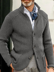 Winter Sweater Stand Collar Cardigan Foreign Trade Men's Knitted Jacket - 808Lush