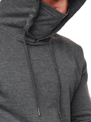 Sweatshirt Hooded Long Sleeve T-Shirt Men's Sweatshirt Mask - 808Lush