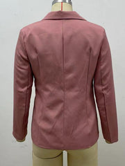 Temperament cross-border long sleeved small suit women's blazer - 808Lush