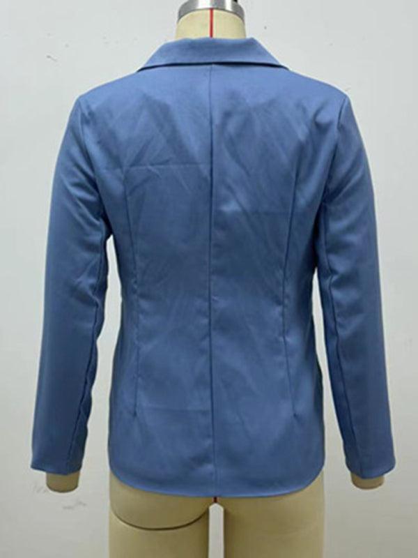 Temperament cross-border long sleeved small suit women's blazer - 808Lush