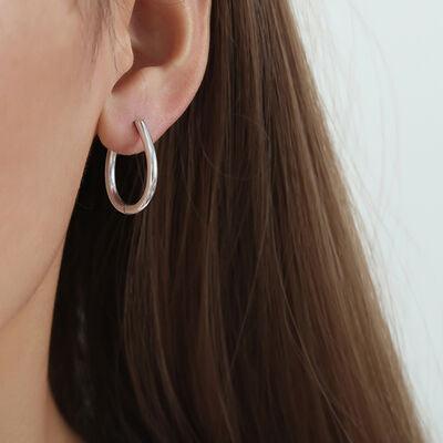 Titanium Steel Huggie Earrings - 808Lush