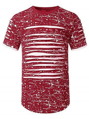 Trendy, Flowery, Round-Necked T-Shirts, Street Men'S Wear - 808Lush