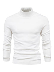 Turtleneck Men's Pullover Sweater Casual Knitwear - 808Lush