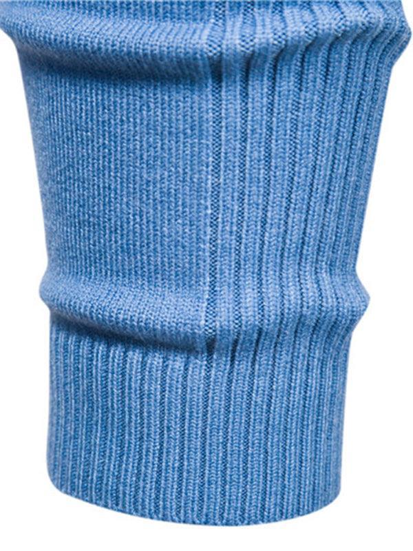 Turtleneck Men's Pullover Sweater Casual Knitwear - 808Lush