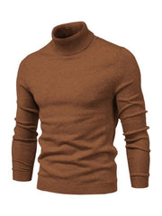 Turtleneck Men's Pullover Sweater Casual Knitwear - 808Lush