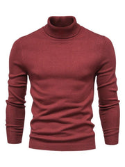 Turtleneck Men's Pullover Sweater Casual Knitwear - 808Lush