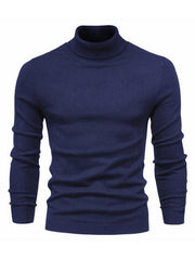 Turtleneck Men's Pullover Sweater Casual Knitwear - 808Lush