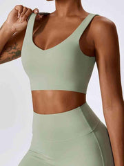 V-Neck Sleeveless Tank Top - 808Lush