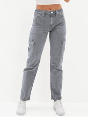 Cargo Casual Ladies Cotton Trousers - 808Lush