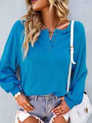 Women Fashion Casual Loose Casual Solid Color Hoodie Long Sleeve Tops - 808Lush