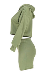 Women'S Casual Sports Sweater Suit Skirt - 808Lush