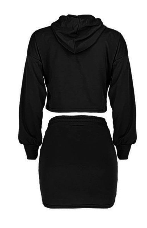 Women'S Casual Sports Sweater Suit Skirt - 808Lush