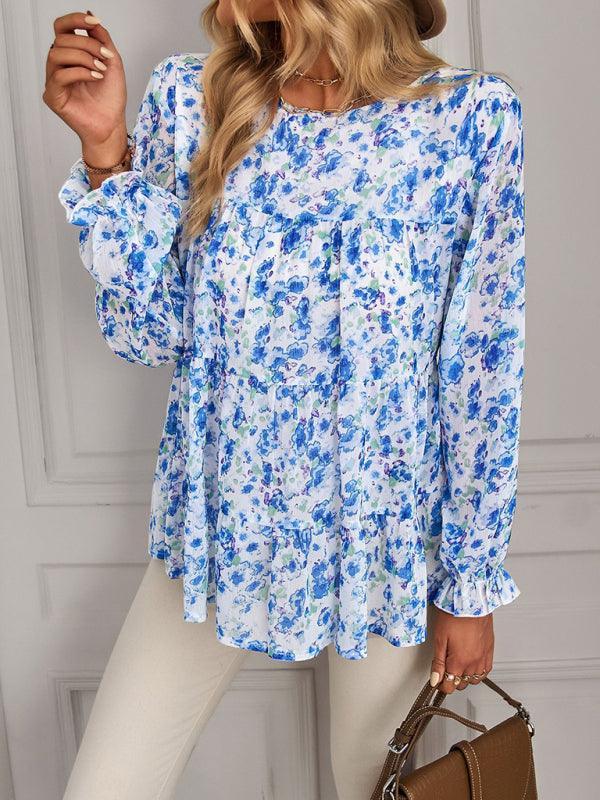 Women's Boho Casual Vacation Loose Top - 808Lush