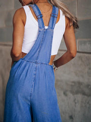 Women's Loose Casual Fashion Denim Overalls - 808Lush