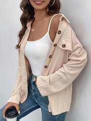 Women's Lapel Casual Cardigan Jacket - 808Lush