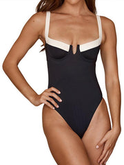 Women's One-piece Swimsuit Slim High Stretch Swimsuit - 808Lush