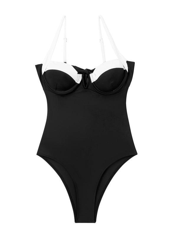 Women's One-piece Swimsuit Slim High Stretch Swimsuit - 808Lush