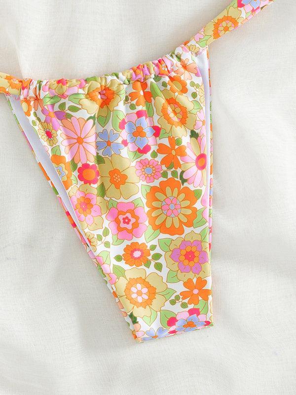 Women's Swimwear Sexy Resort Floral Bikini - 808Lush