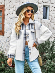 Women's casual temperament Plaid coat - 808Lush