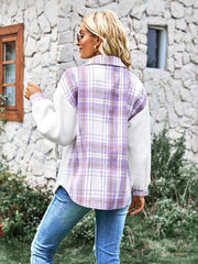 Women's casual temperament Plaid coat - 808Lush