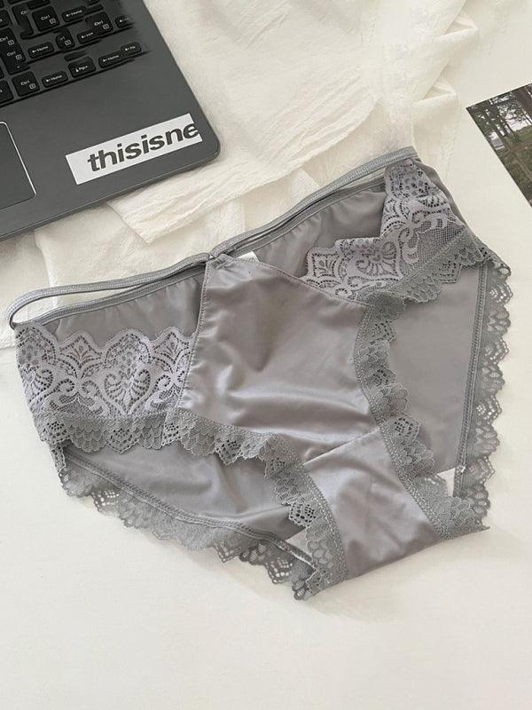 Women's low waist lace sexy seamless panties - 808Lush