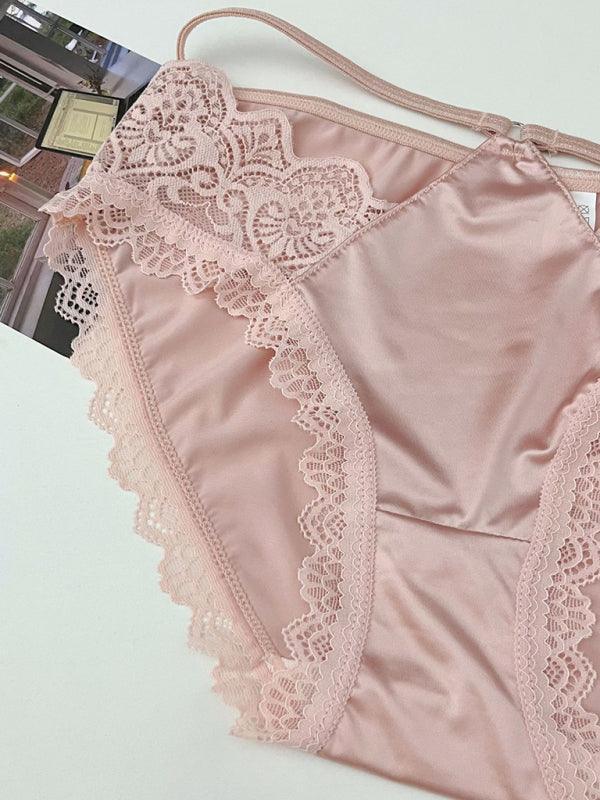 Women's low waist lace sexy seamless panties - 808Lush