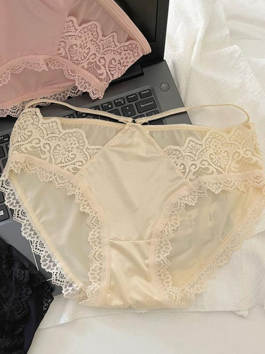 Women's low waist lace sexy seamless panties - 808Lush
