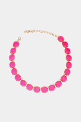 Zinc Alloy Resin Necklace - 808Lush