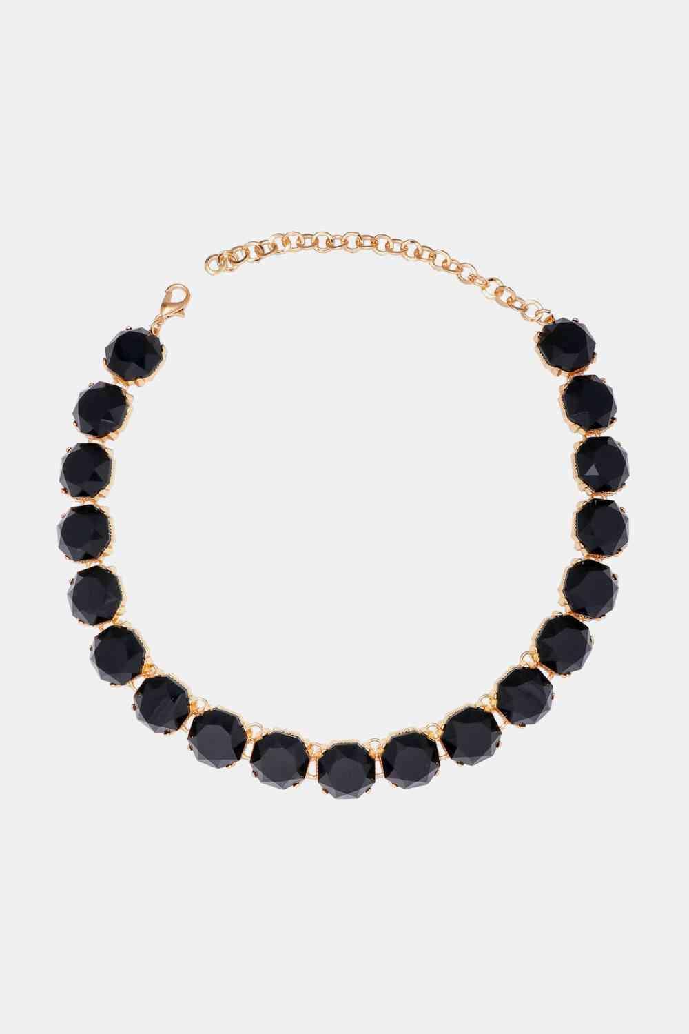 Zinc Alloy Resin Necklace - 808Lush