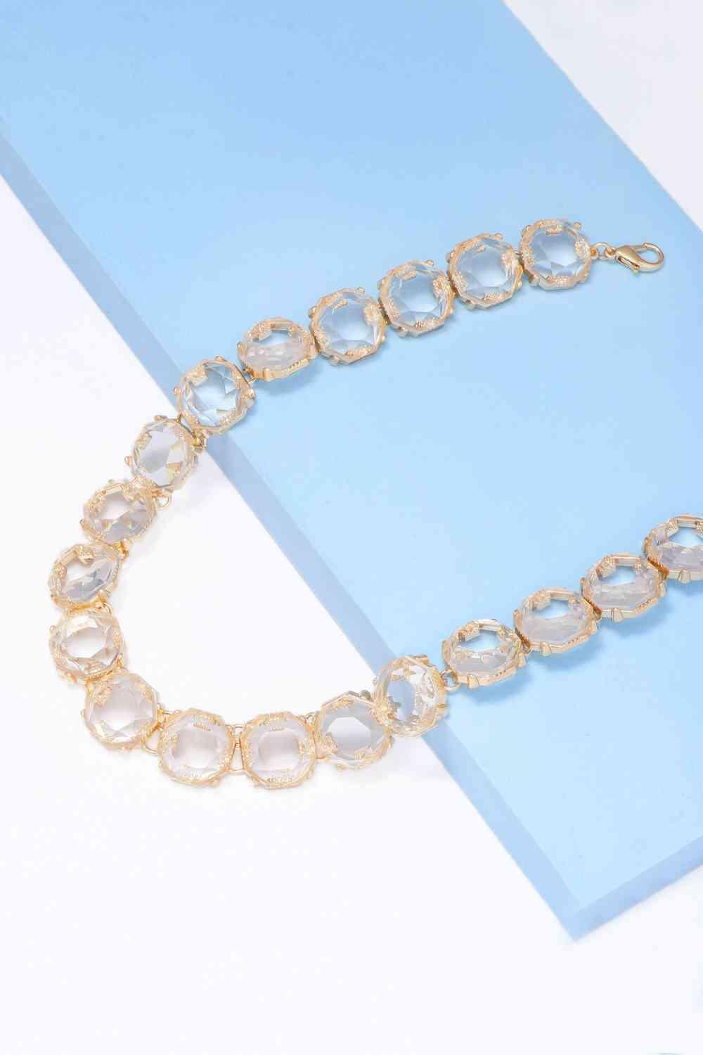 Zinc Alloy Resin Necklace - 808Lush