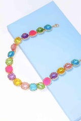 Zinc Alloy Resin Necklace - 808Lush