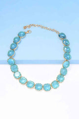 Zinc Alloy Resin Necklace - 808Lush