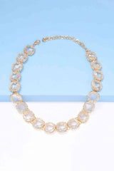 Zinc Alloy Resin Necklace - 808Lush