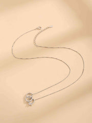 Zircon 925 Sterling Silver Necklace - 808Lush