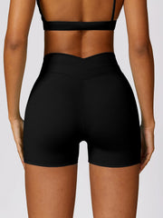 High Waist Active Shorts - 808Lush