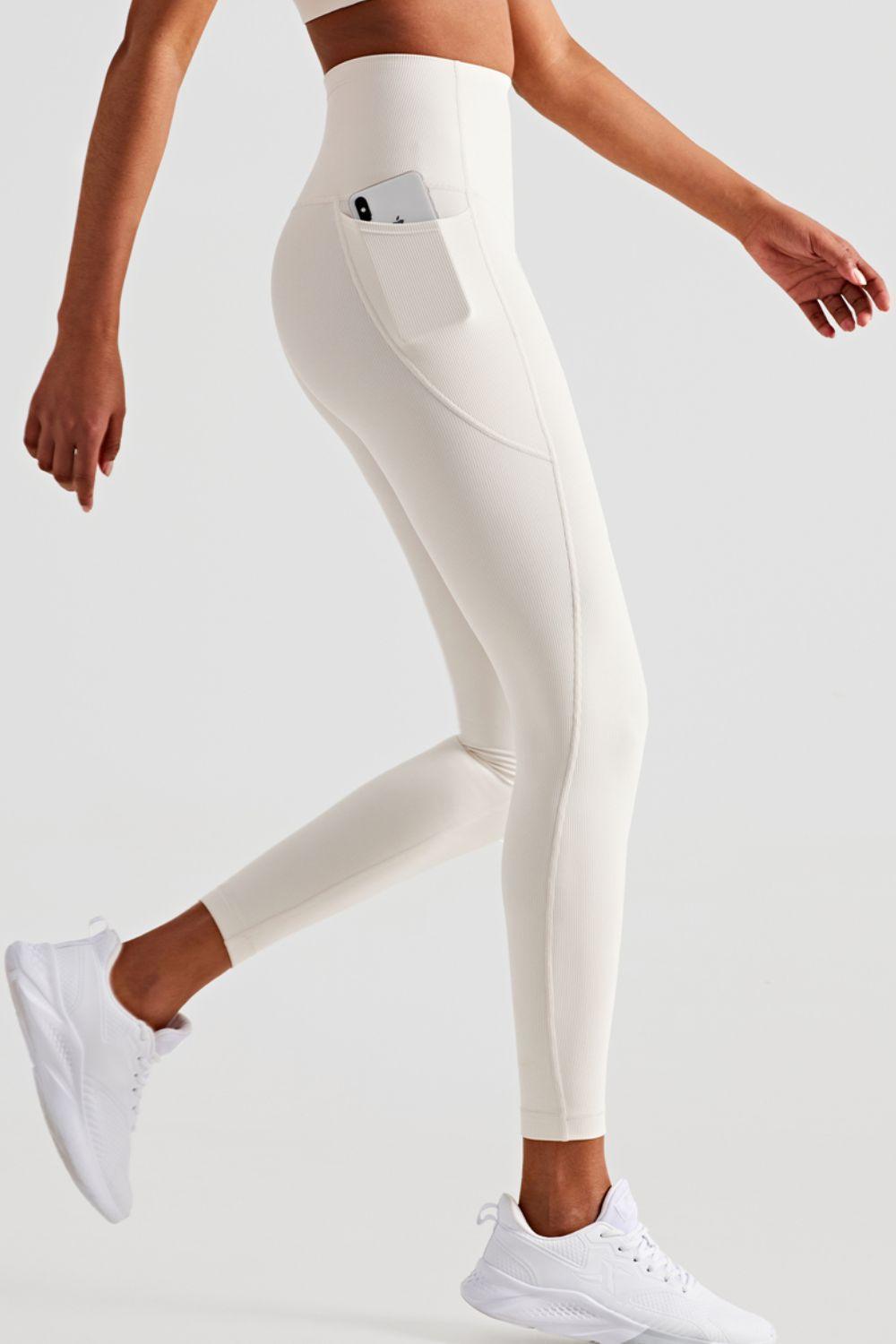 Soft and Breathable High-Waisted Yoga Leggings - 808Lush