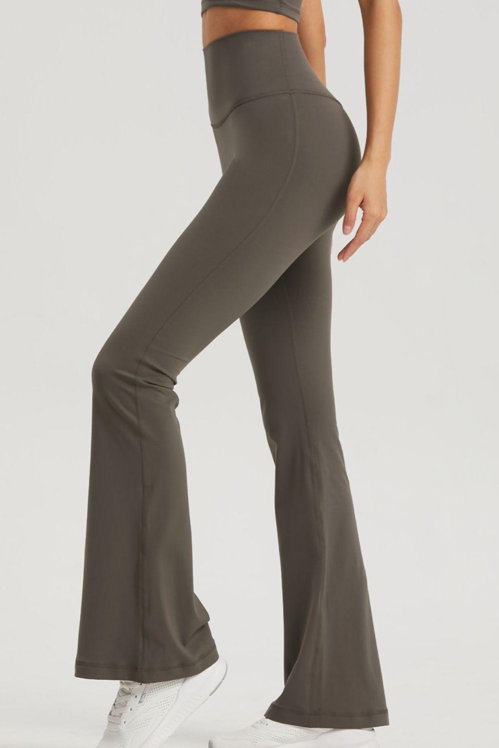 High Waist Sports Bootcut Leggings - 808Lush