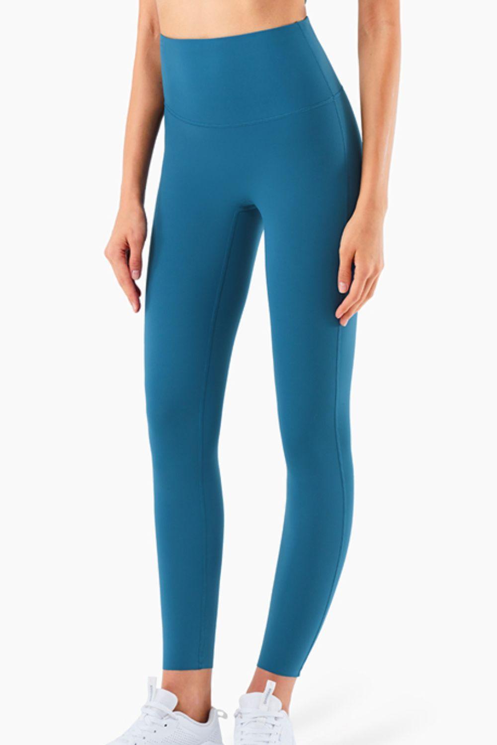 High Waist Seamless Ankle-Length Yoga Leggings - 808Lush