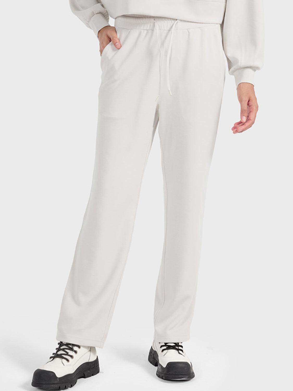 Drawstring Pocketed Sport Pants - 808Lush