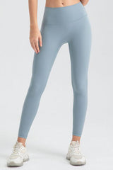 Wide Waistband Sport Leggings - 808Lush