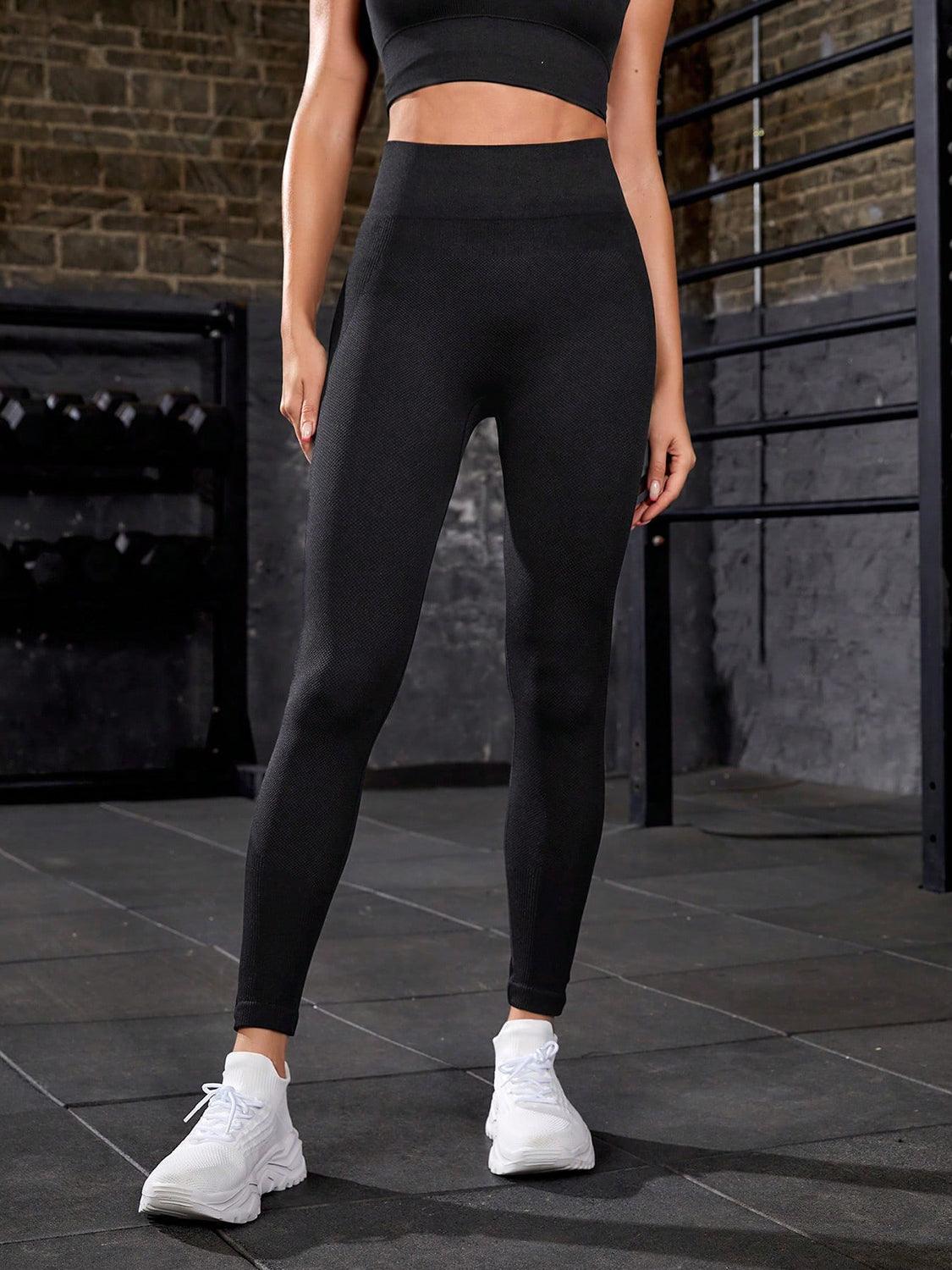 Wide Waistband Sports Leggings - 808Lush