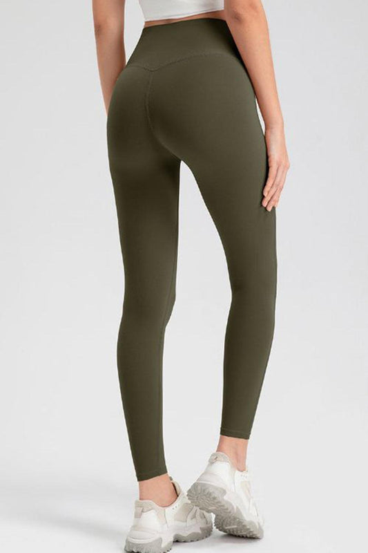 High Waist Skinny Active Pants - 808Lush