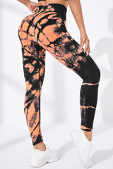 Wide Waistband Long Active Pants - 808Lush