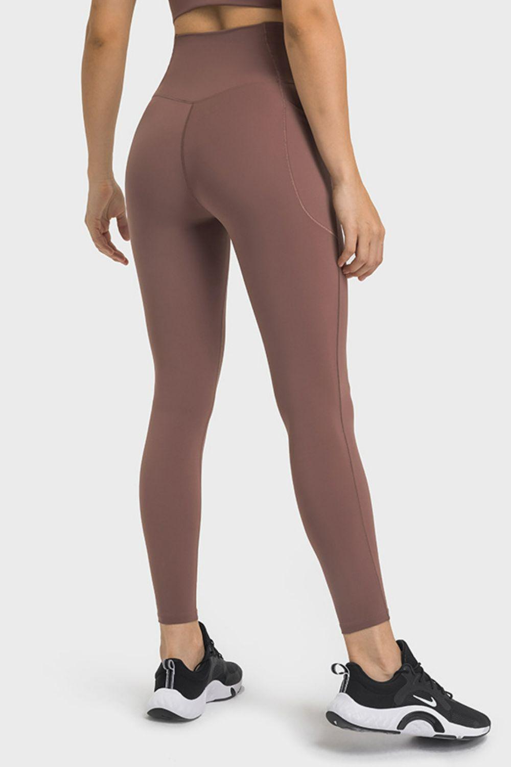 V-Waist Yoga Leggings with Pockets - 808Lush