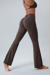 Ruched High Waist Active Pants - 808Lush